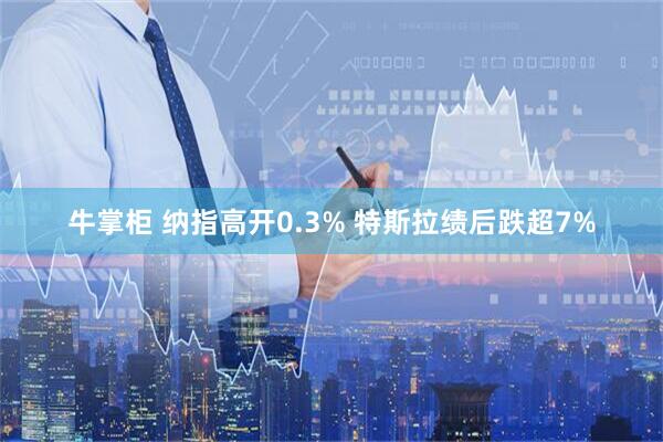 牛掌柜 纳指高开0.3% 特斯拉绩后跌超7%