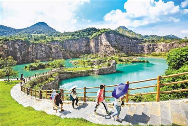 恒瑞易配 渝北矿山公园：“生态伤疤”蝶变打卡地
